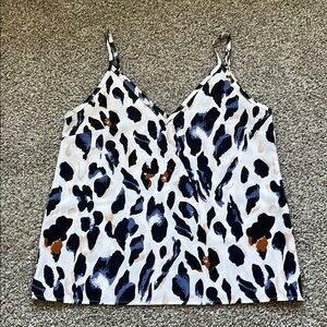 Shein Multi-Color Leopard Print Tank Top
